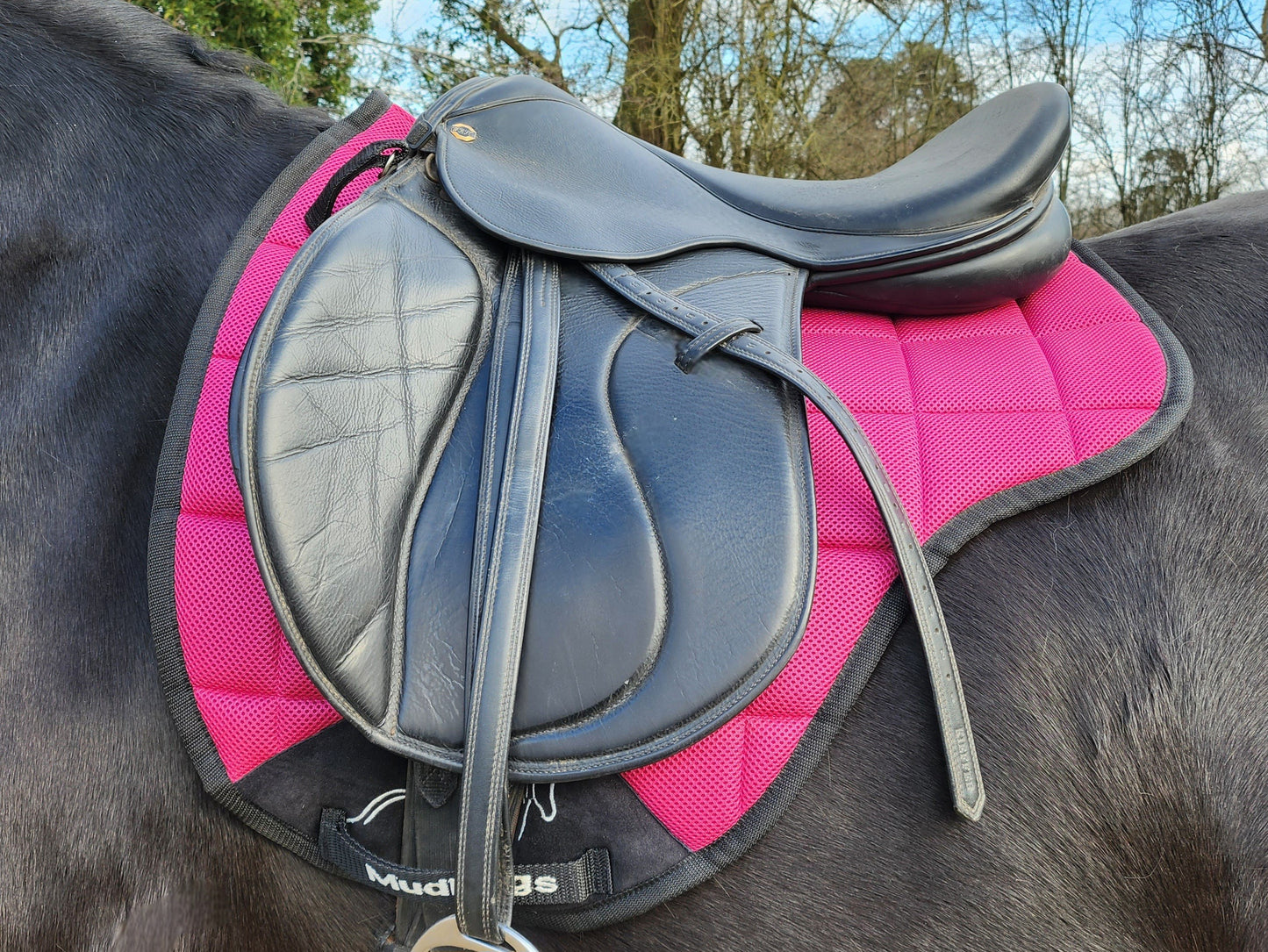 Air Flow Luxury Saddle Pad - Pink